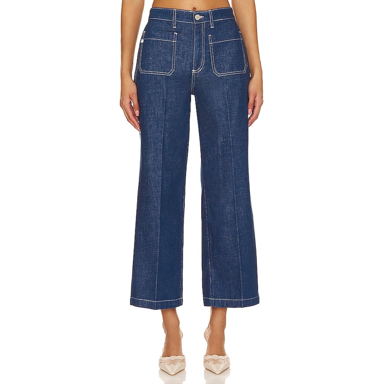 Ag Jeans Blue Cotton Kassie Size 27